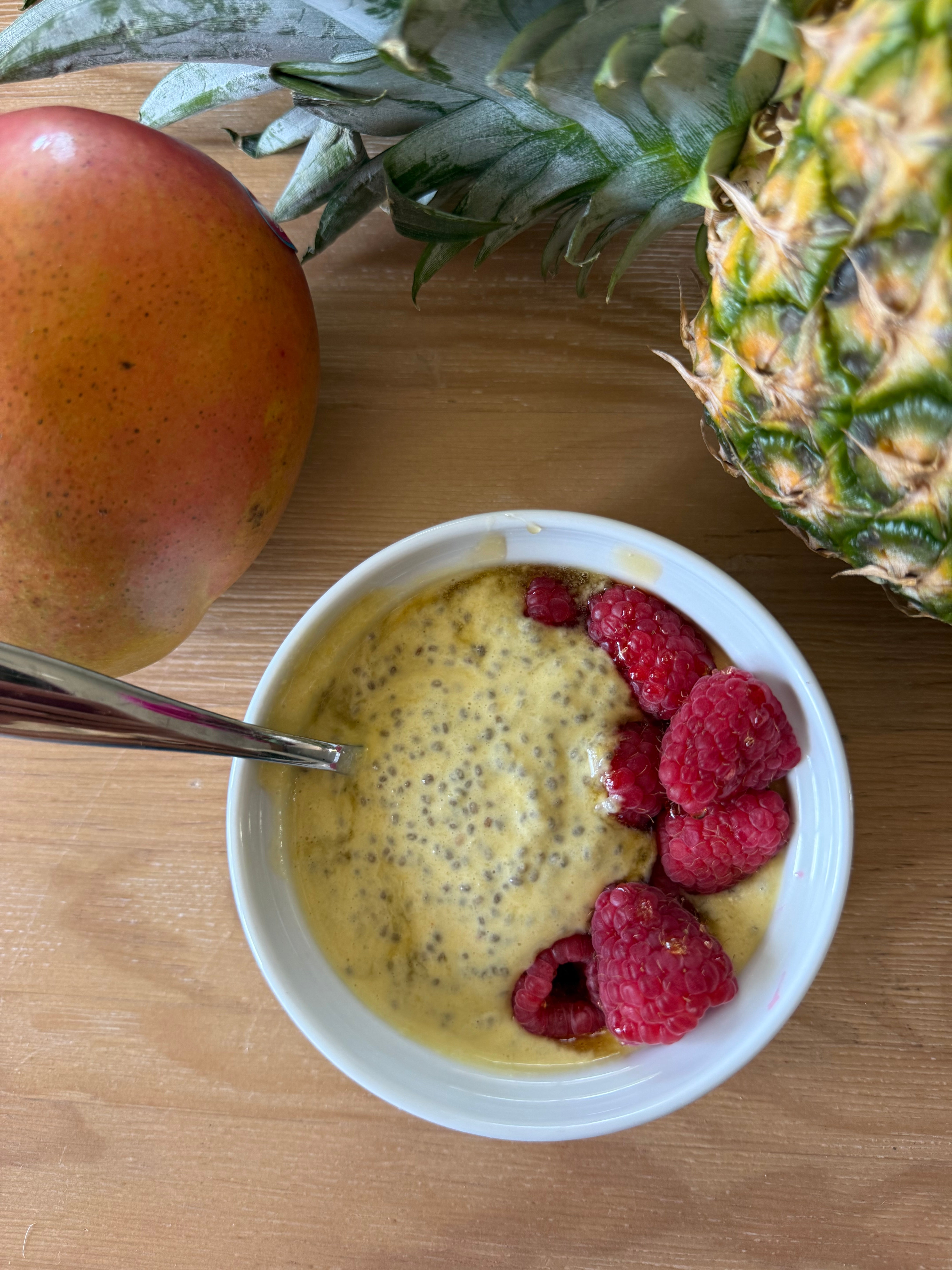 Recipe: Tropical Mango Coconut Chia Pudding