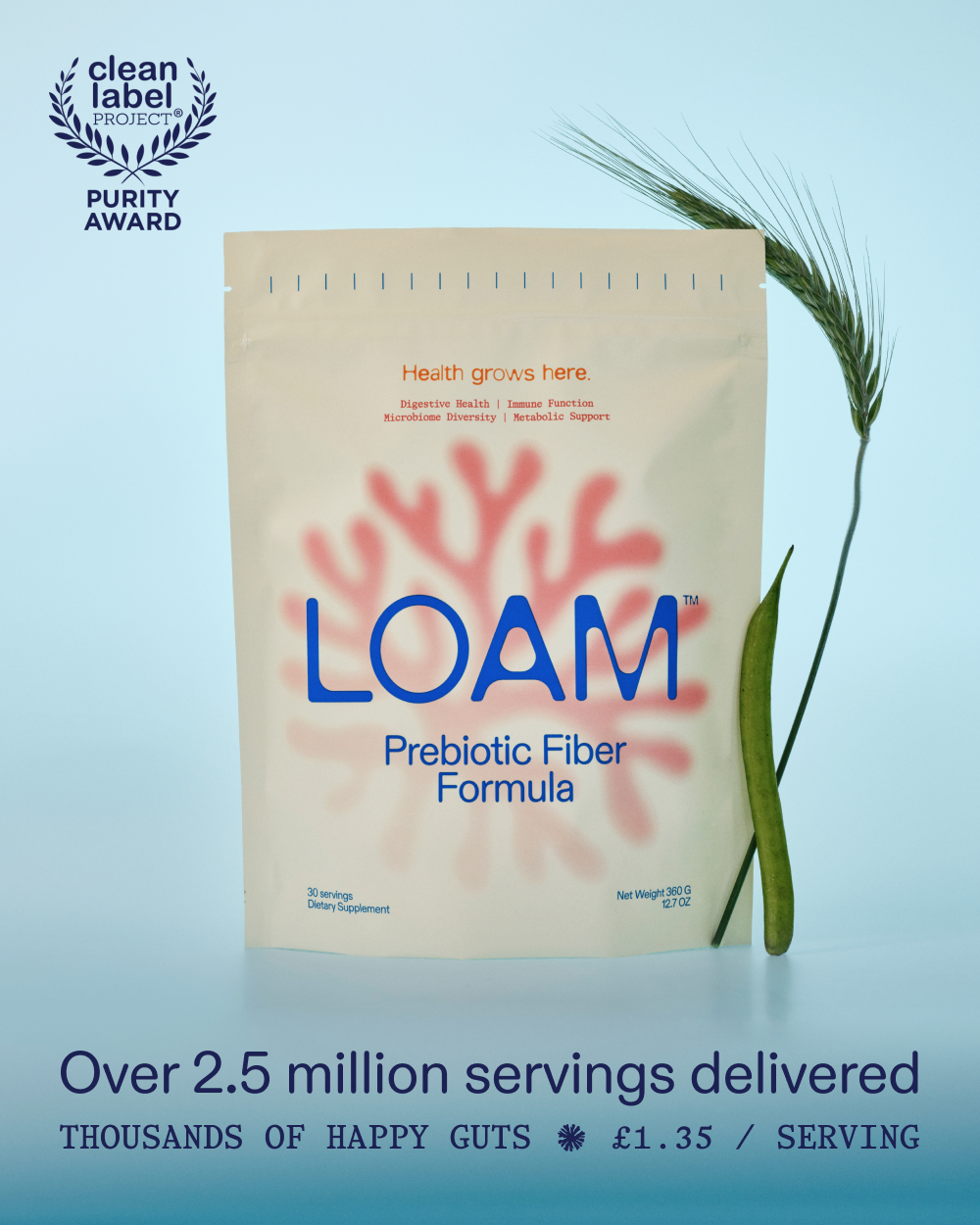 LOAM Prebiotic Fibre Formula