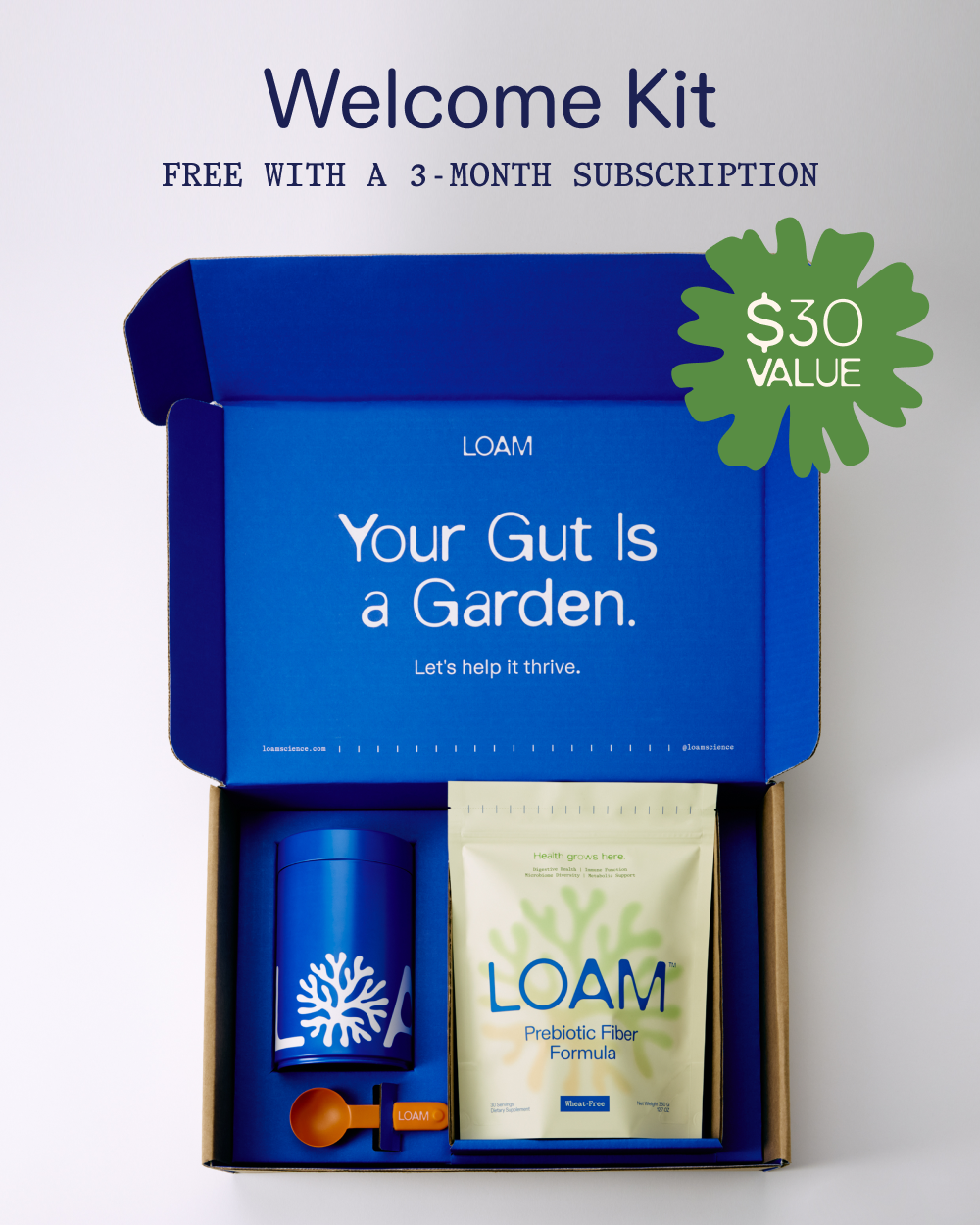 LOAM Prebiotic Fiber Formula (Wheat-Free)